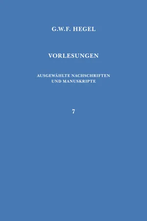 Vorlesungen über die Geschichte der Philosophie. Teil 2