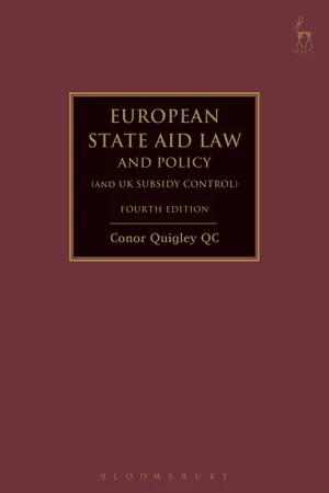 European State Aid Law and Policy (and UK Subsidy Control)