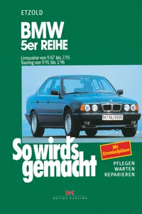 BMW 5er Reihe - Limousine von 9/87 bis 7/95. Touring von 9/91 bis 1/96_cover