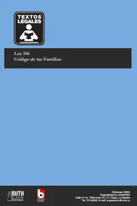 Ley 156 Código de las familias_cover