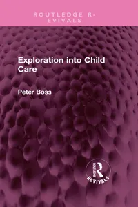 Exploration into Child Care_cover