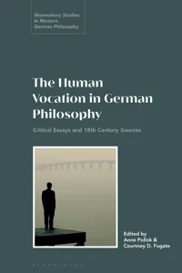 The Human Vocation in German Philosophy_cover