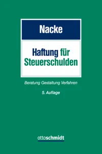 Haftung für Steuerschulden_cover