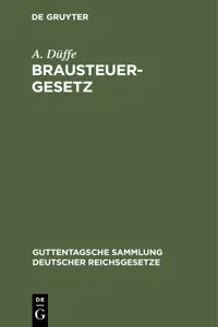 Brausteuergesetz_cover