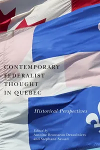 Contemporary Federalist Thought in Quebec_cover