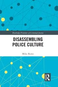 Disassembling Police Culture_cover
