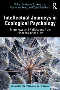 Intellectual Journeys in Ecological Psychology_cover