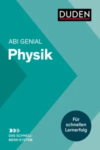 Abi genial Physik: Das Schnell-Merk-System_cover