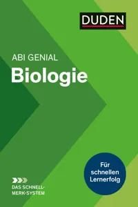 Abi genial Biologie - Das Schnell-Merk-System_cover