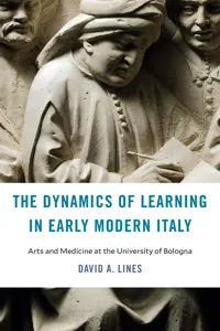 The Dynamics of Learning in Early Modern Italy_cover
