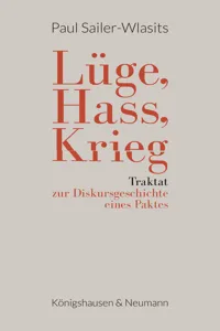 Lüge, Hass, Krieg_cover