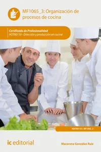 Organización de procesos de cocina. HOTR0110_cover