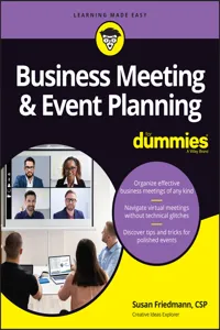 Business Meeting & Event Planning For Dummies_cover