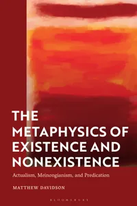 The Metaphysics of Existence and Nonexistence_cover