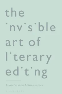 The Invisible Art of Literary Editing_cover