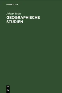 Geographische Studien_cover