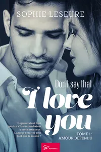 Don't say that I love you - Amour défendu_cover