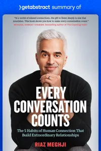 Summary of Every Conversation Counts by Riaz Meghji_cover