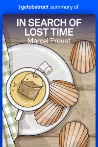 Summary of In Search of Lost Time by Marcel Proust_cover