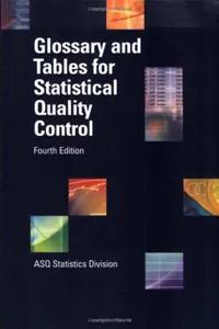 Glossary and Tables for Statistical Quality Control_cover