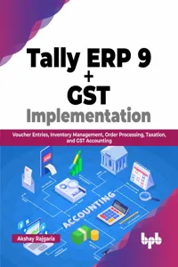 Tally ERP 9 + GST Implementation_cover
