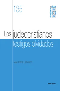 Los judeocristianos: testigos olvidados_cover