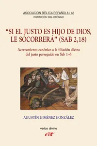 "Si el justo es Hijo de Dios, le socorrerá_cover