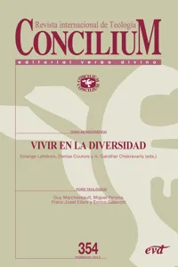 Vivir en la diversidad. Concilium 354_cover