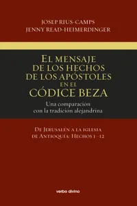 El mensaje de los Hechos de los Apóstoles en el Códice Beza_cover