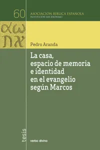 La casa, espacio de memoria e identidad en el evangelio según Marcos_cover