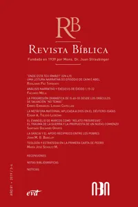 Revista Bíblica 2020/1-2 - Año 82_cover