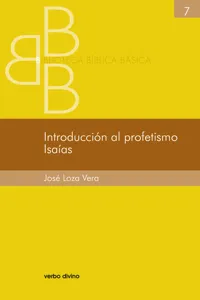 Introducción al profetismo. Isaías_cover