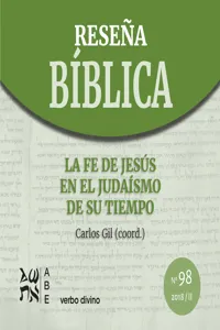 La fe de Jesús en el judaísmo de su tiempo_cover