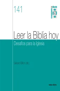 Leer la Biblia hoy_cover