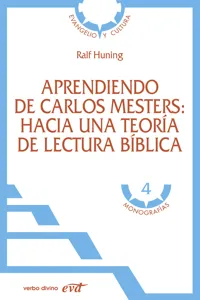 Aprendiendo de Carlos Mesters: hacia una teoría de lectura bíblica_cover