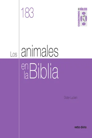 Los animales en la Biblia