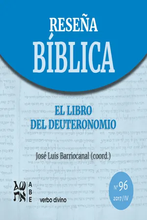 El libro del Deuteronomio