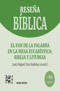 El pan de la Palabra en la mesa eucarística: Biblia y liturgia_cover