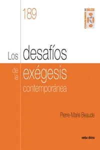 Los desafíos de la exégesis contemporánea_cover