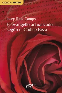 El evangelio actualizado según el Códice Beza_cover