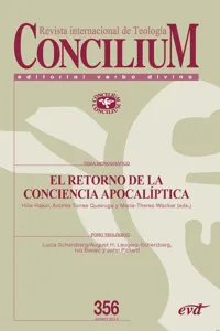 El retorno de la conciencia apocalíptica. Concilim 356_cover