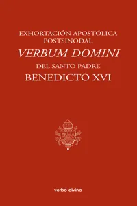 Exhortación Apostólica Postsinodal "Verbum Domini"_cover
