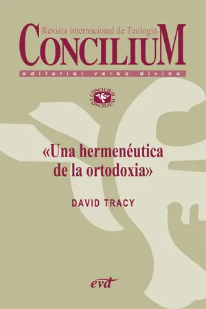 Una hermenéutica de la ortodoxia. Concilium 355 (2014)