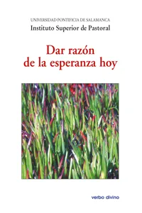 Dar razón de la esperanza hoy_cover