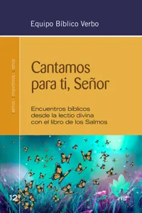 Cantamos para ti, Señor_cover