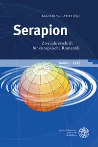 Serapion. Zweijahresschrift für europäische Romantik_cover