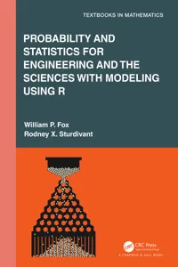 Probability and Statistics for Engineering and the Sciences with Modeling using R_cover
