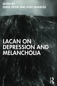 Lacan on Depression and Melancholia_cover