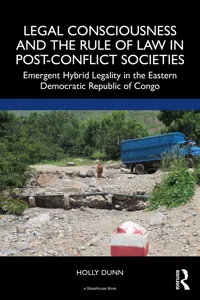 Legal Consciousness and the Rule of Law in Post-Conflict Societies_cover