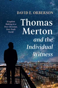 Thomas Merton and the Individual Witness_cover